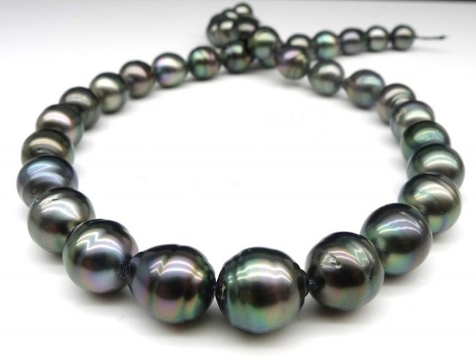 9-11 mm Baroque Tahitian Pearl Priscilla Necklace